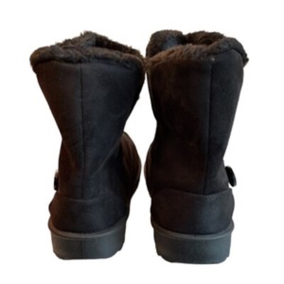 Cloudwalkers Womens Slip On Cold Weather Boots Size 9 Black - Picture 5 of 9